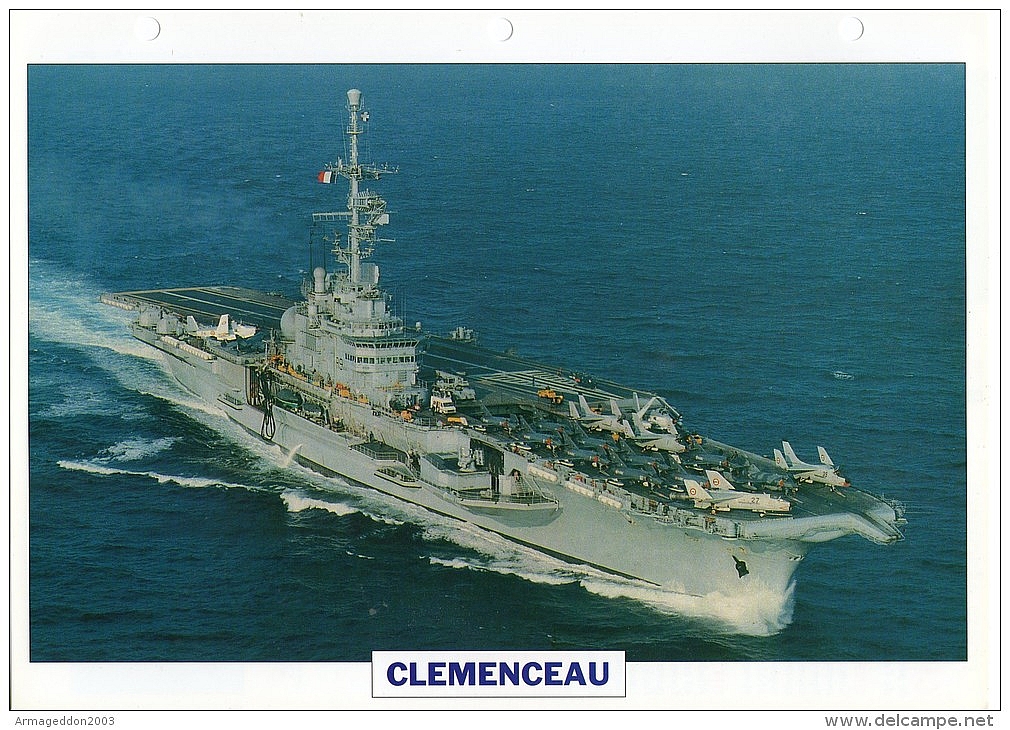 Porte-avions CLEMENCEAU 1957